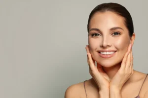 A girl with Fotona 4D Laser Skin Treatments in Costa Mesa, CA